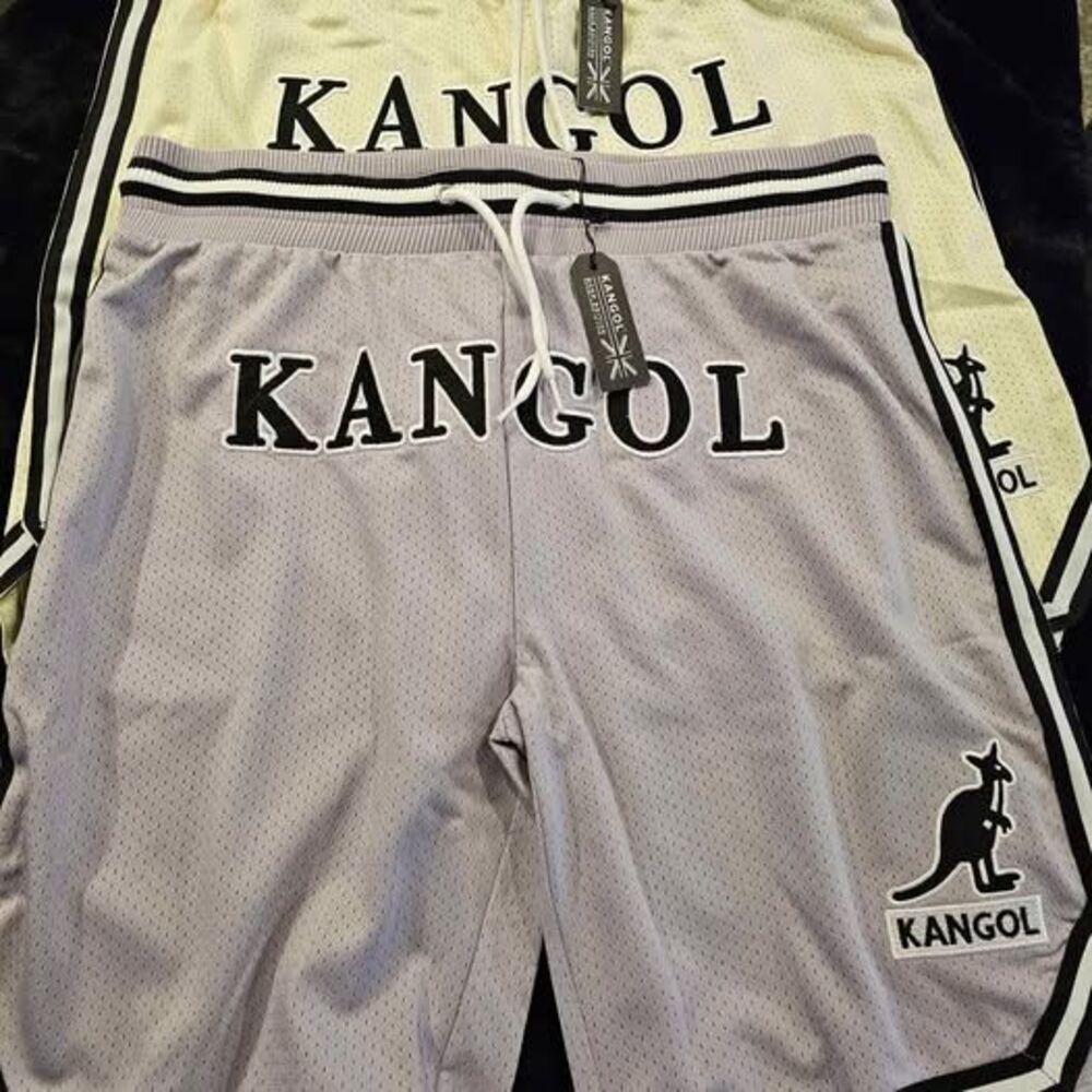 Kangol Game Day Mesh Shorts. New with tags